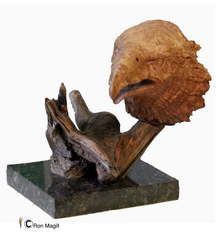eagle carving