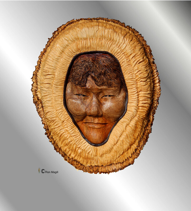 sculpture of face